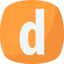 文字d icon