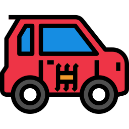Автономный автомобиль иконка