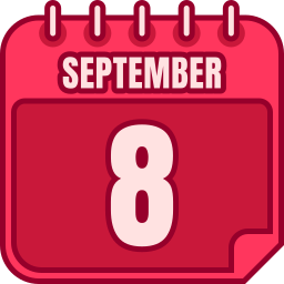 September 8 icon