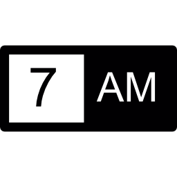 reloj de alarma icono
