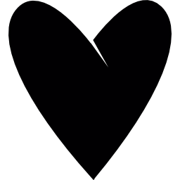 удлиненное сердце иконка