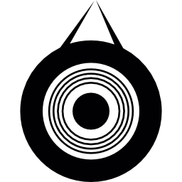 strumento gong icona