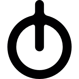 Кнопка питания компьютера иконка