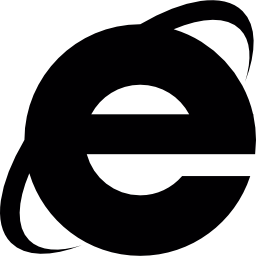 logotipo do internet explorer Ícone