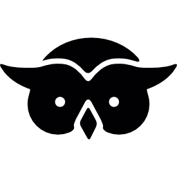głowa sowy ikona