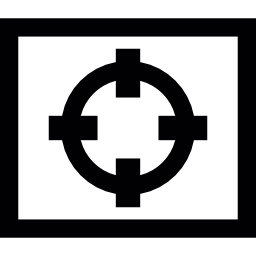 正方形のターゲット icon