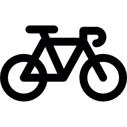 race fiets icoon