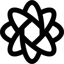 Диаграмма атома иконка