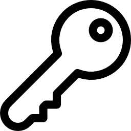 Открытый ключ иконка