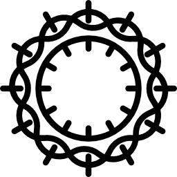 corona de espinas icono