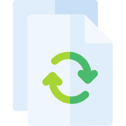 Recycled paper icon