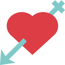 Cupid arrow icon