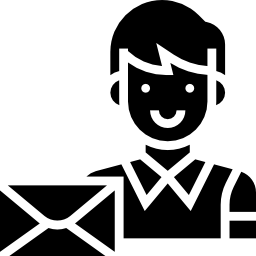 수신인 icon