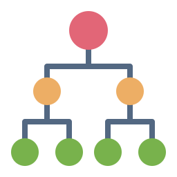 organizzazione icona