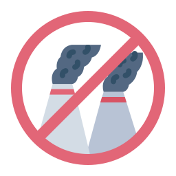 No pollution icon