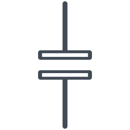 bipolarer elektrolytkondensator icon
