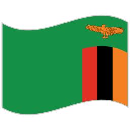 zambiaanse vlag icoon