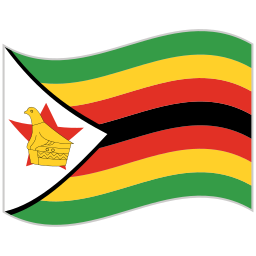 bandiera dello zimbabwe icona