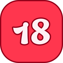 Number 18 icon