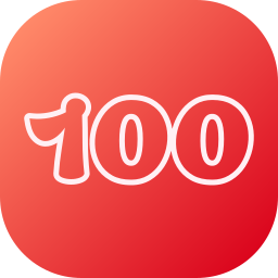 100 icono