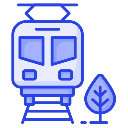 tren auto icono