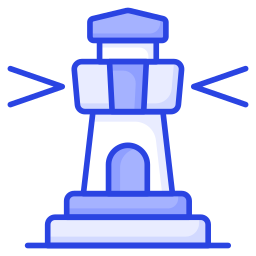 wieża latarni morskiej ikona