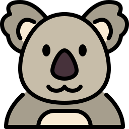 oso koala icono