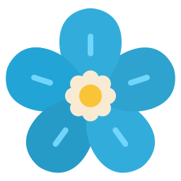 Forget me not icon