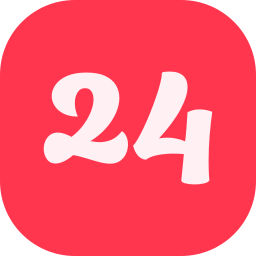 número 24 icono