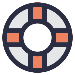 Safety ring icon