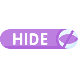 Hide icon