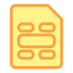carta gsm icona