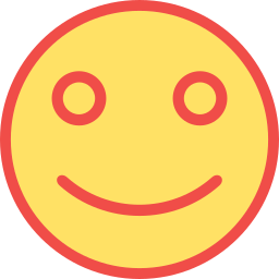 Glad emoji icon