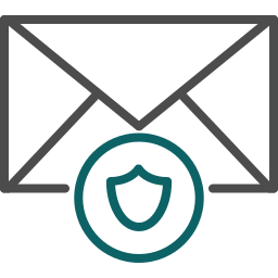 privacidade de e-mail Ícone