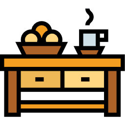 Coffee table icon