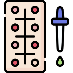 Allergy test icon