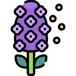 allergie voor pollen icoon