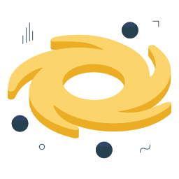 Spiral galaxy icon