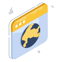 Global website icon