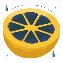 Lemon slice icon