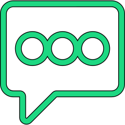 Chat bubble icon