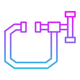 C clamp icon