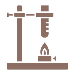 Лабораторная горелка иконка