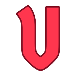 Letter u icon