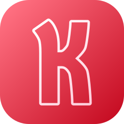 文字k icon