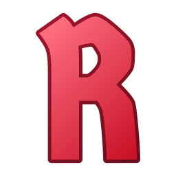 Letter r icon