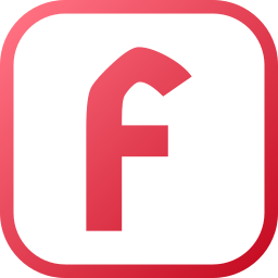 Letter f icon