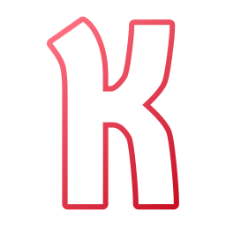 Letter k icon