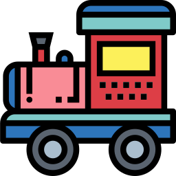 Train toy icon