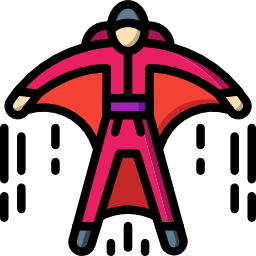 Base jump icon